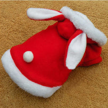 Warm Comfortable Thickened Cat Costumes Rabbit suit Free clothes windproof Pet Product Cute Bunny suit  For Cat Winter Shipping