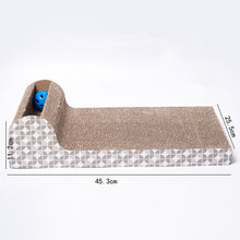 Pet Dog Cat Kitten Corrugated cat Scratch Board Pad Scratcher Bed Mat Claws Care Interactive Toy For Pet Training Cat toys