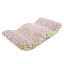 Pet cat scratch corrugated board M-shaped scraper mat mattress pet mattress
