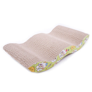 Pet cat scratch corrugated board M-shaped scraper mat mattress pet mattress
