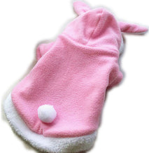 Winter Cat Clothes Costume Clothes For Cats Hoodies Cute Rabbit Cat Coat Puppy Outfit Fleece Warm Pet Clothing for Cats 30F1